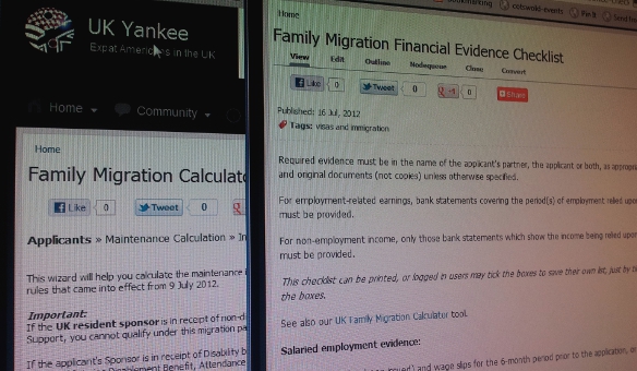 UK Visa and Immigration Calculator and Checklist for Families and Couples